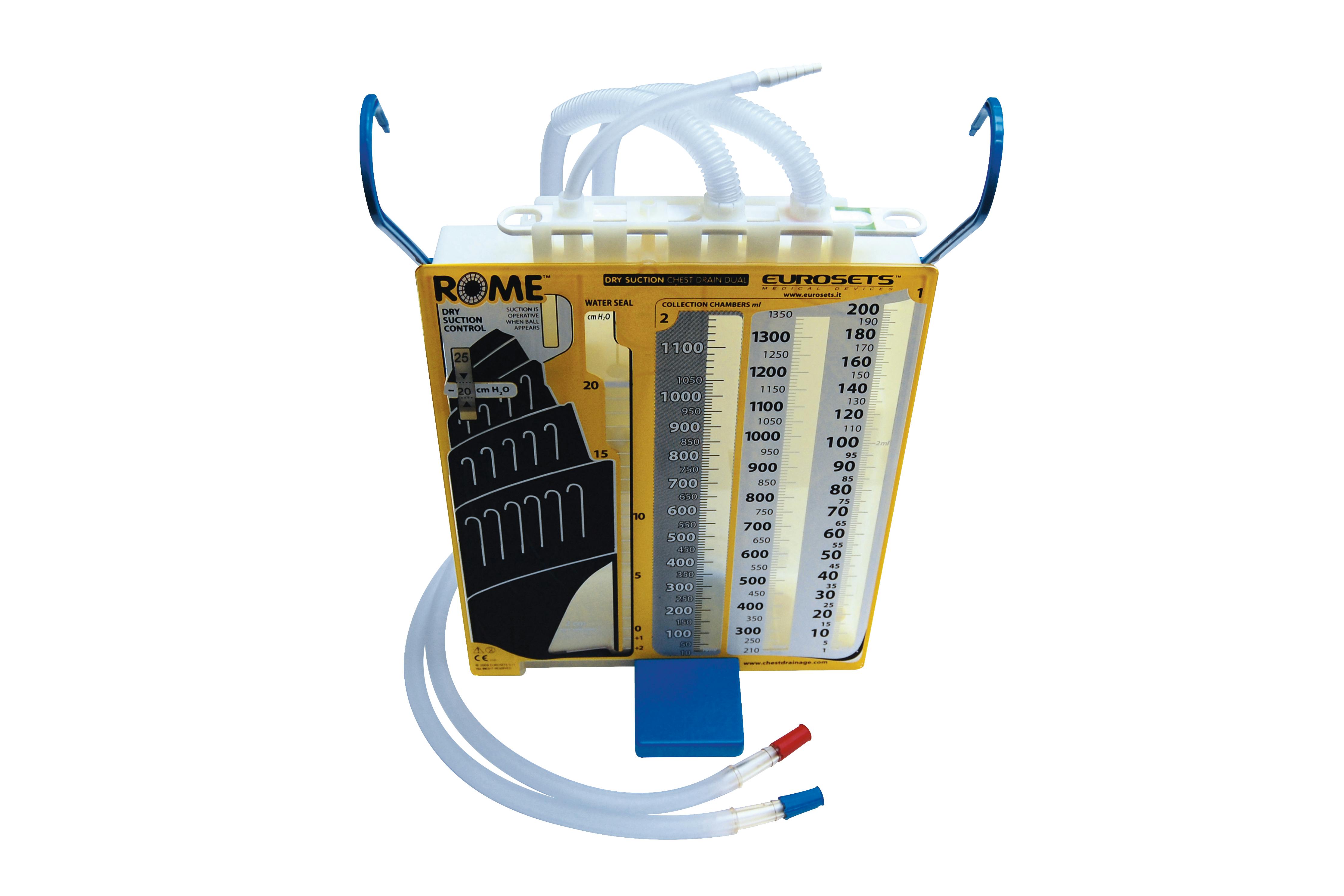 Thoraxdrainage-System Rome, Doppelkammer Produktbild