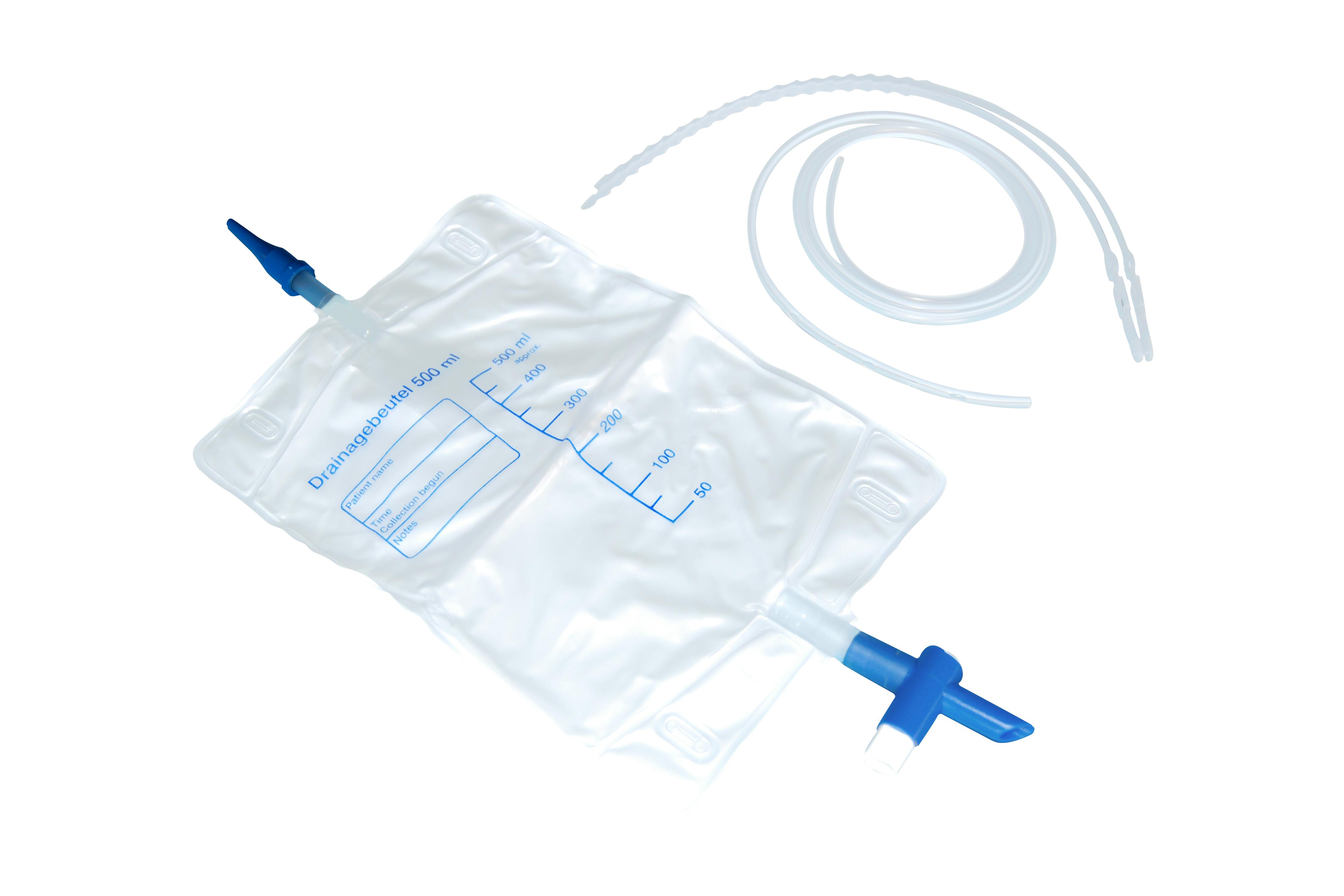 Passiv-Drainage 100 cm mit Beutel Produktbild
