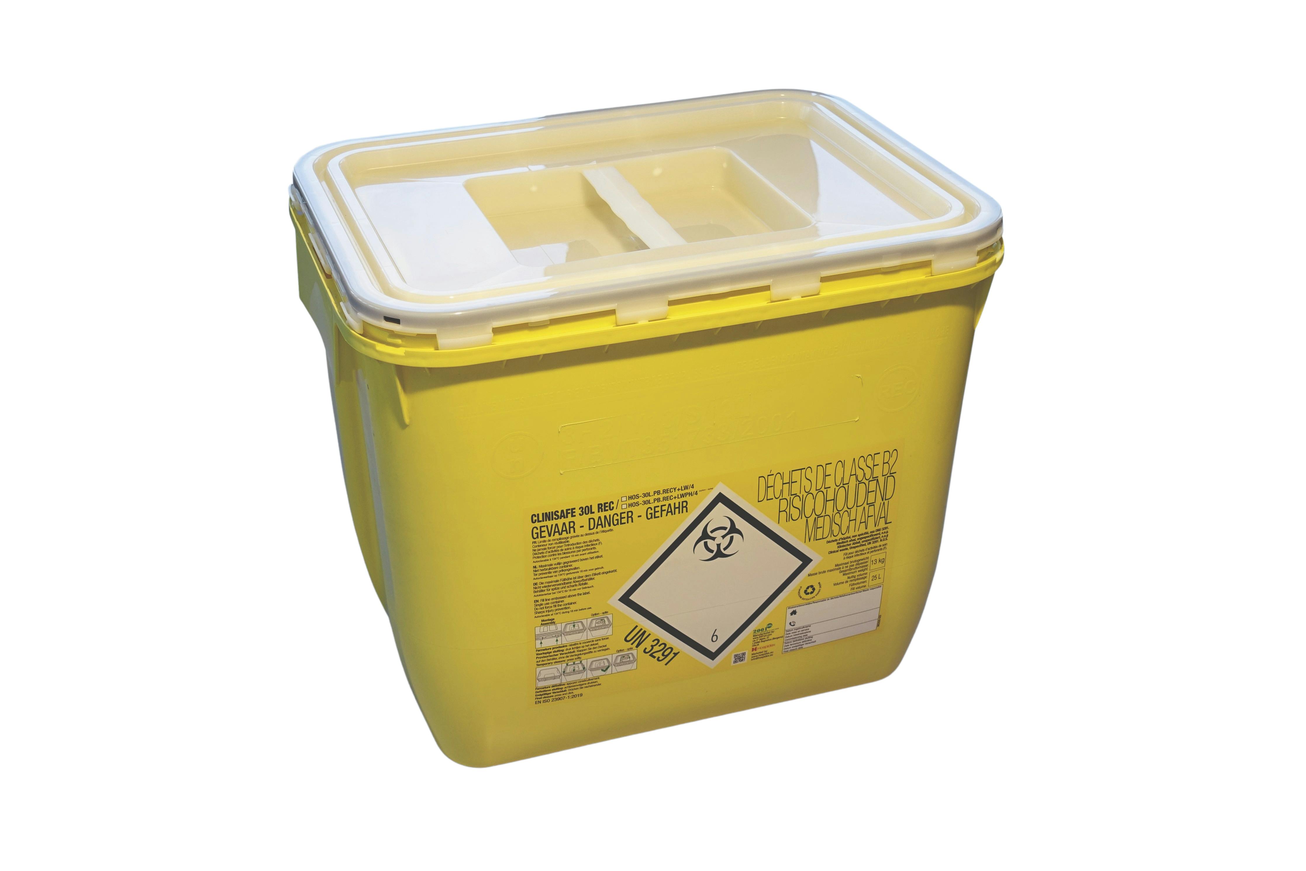 Kunststoffbehälter Clinisafe® - 5. Generation Produktbild