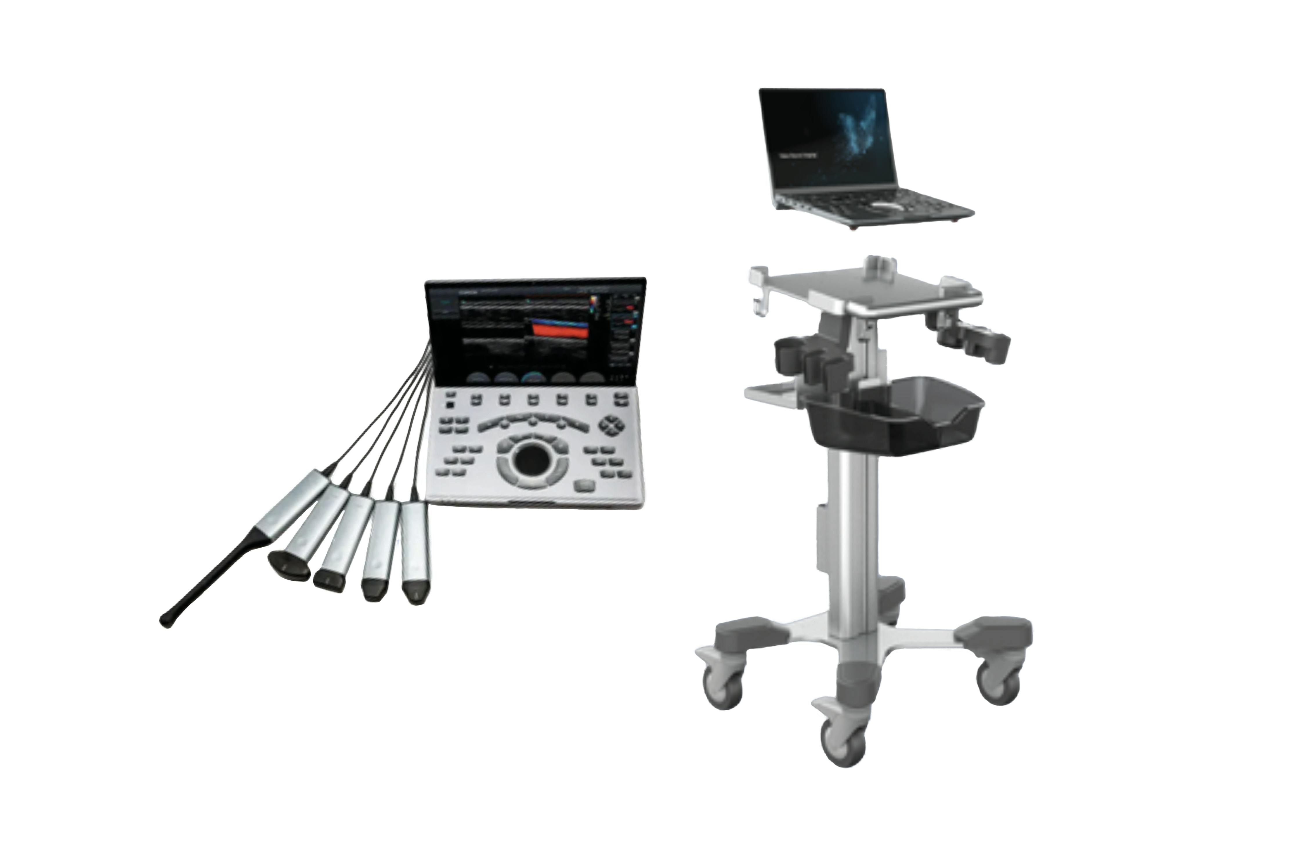 SonoAir, portables Ultraschallsystem, inkl. Linear- u. Convex-Schallkopf Produktbild