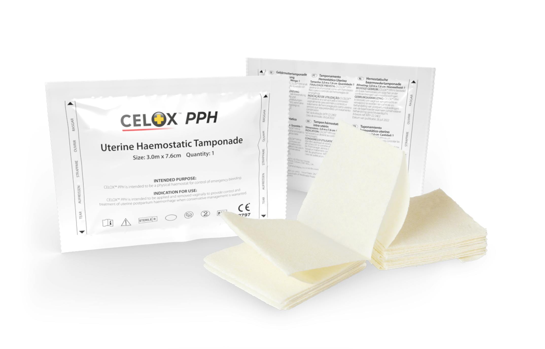 CELOX™ PPH – Gebärmuttertamponade zur Blutstillung Produktbild