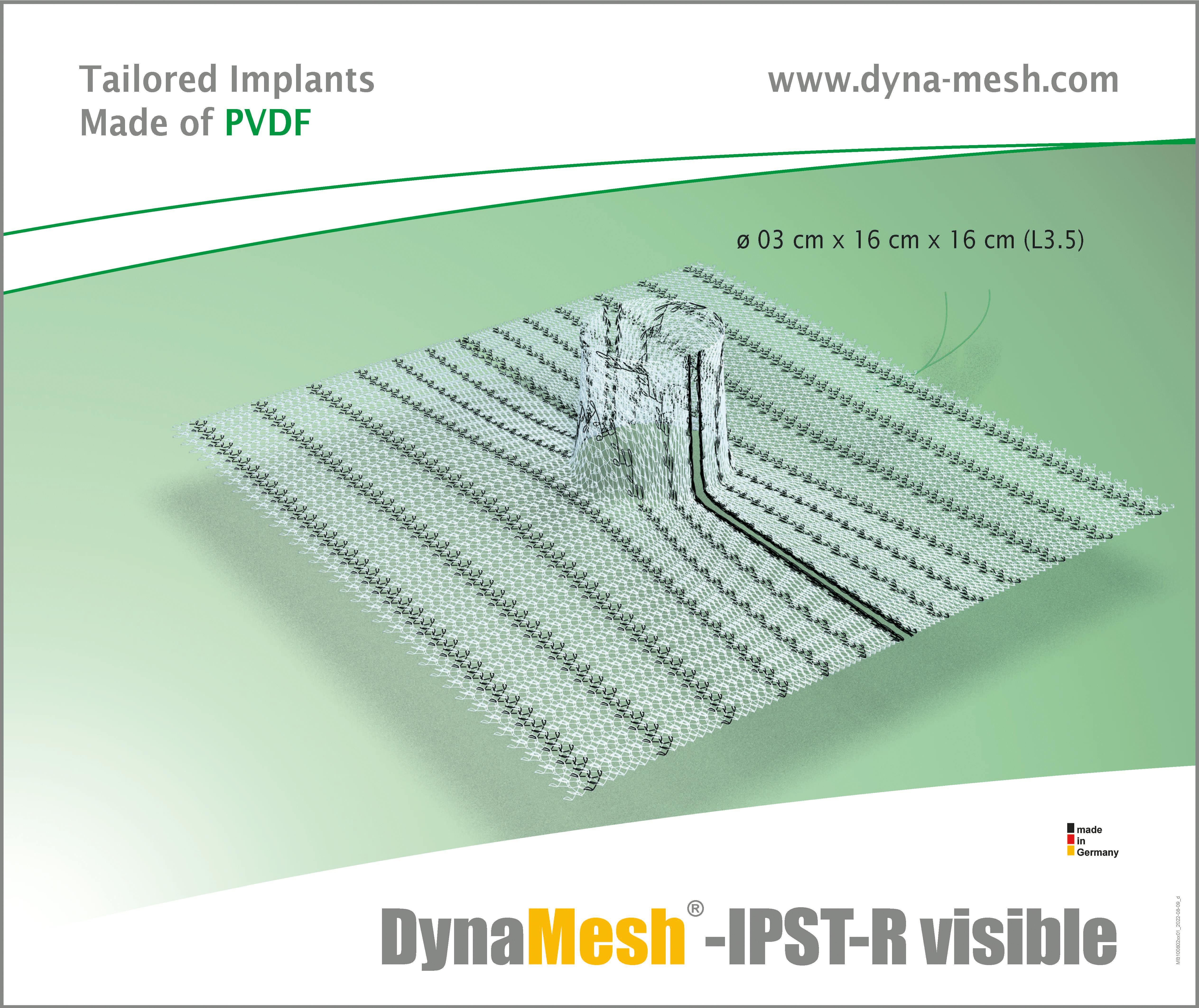 DynaMesh®-IPST-R visible, Dom 3,5 cm lang Produktbild