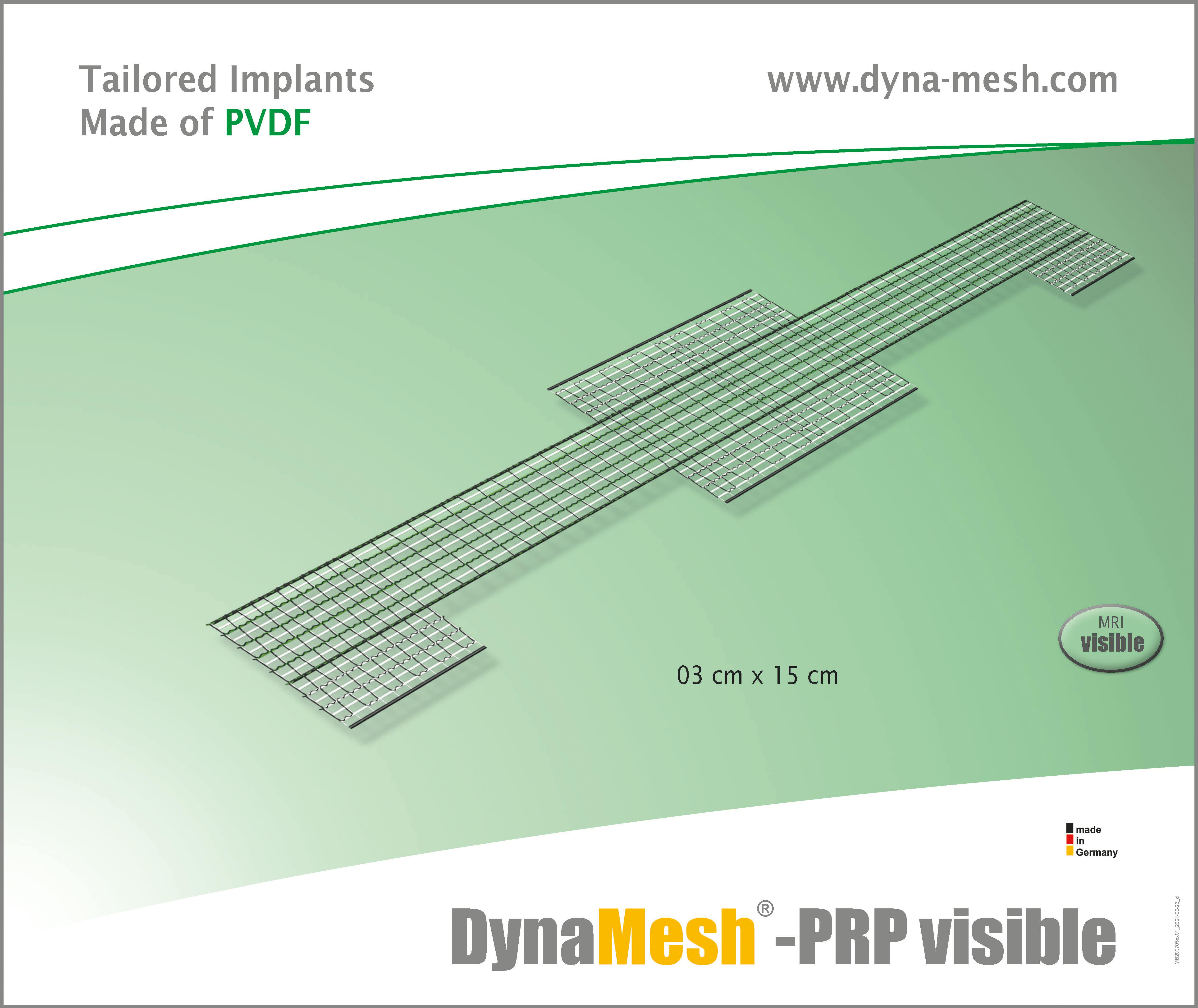 DynaMesh®-PRP visible (3x15 cm) Produktbild