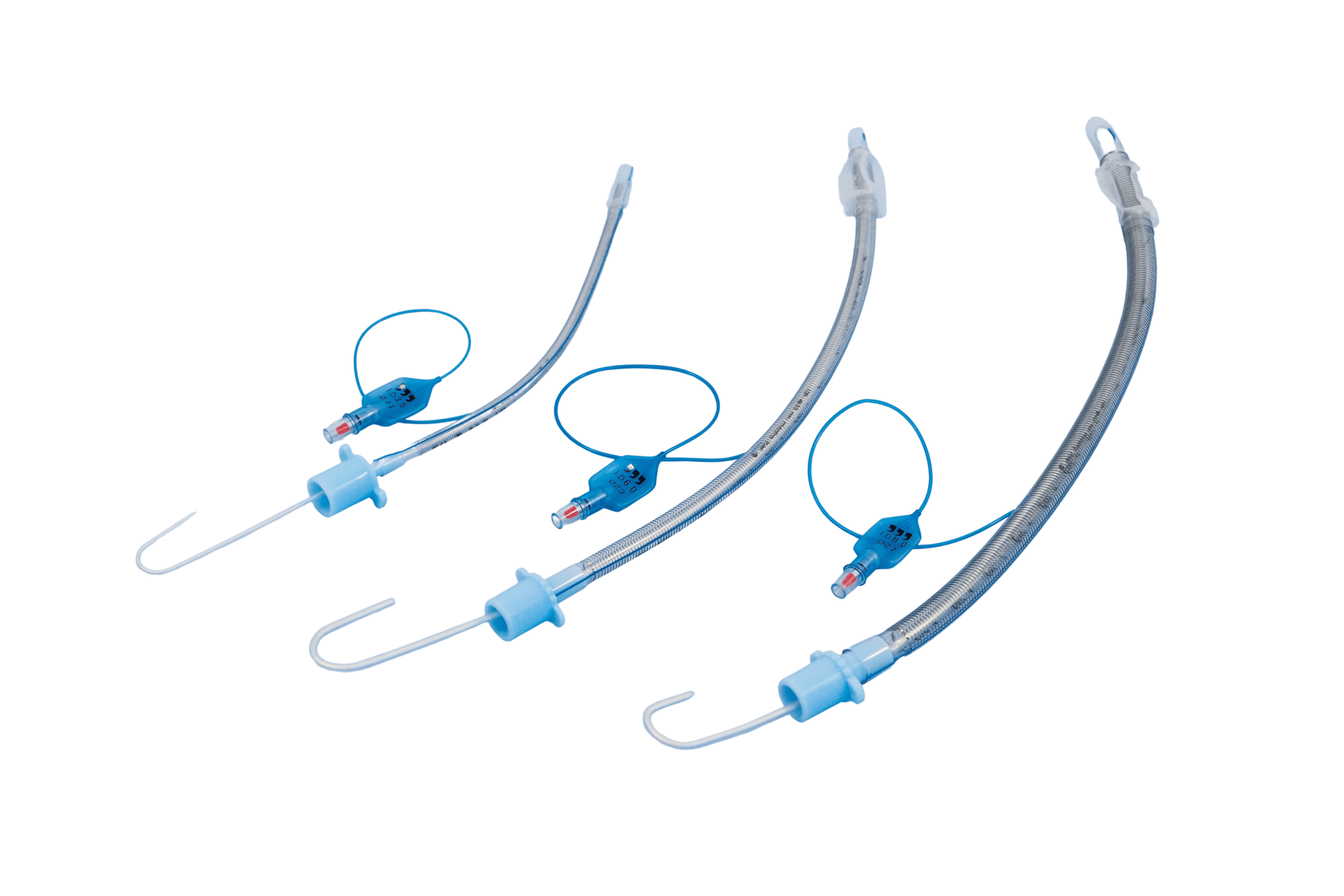Endotrachealtuben Woodbridge extralang, mit Cuff, Führungsstab Produktbild