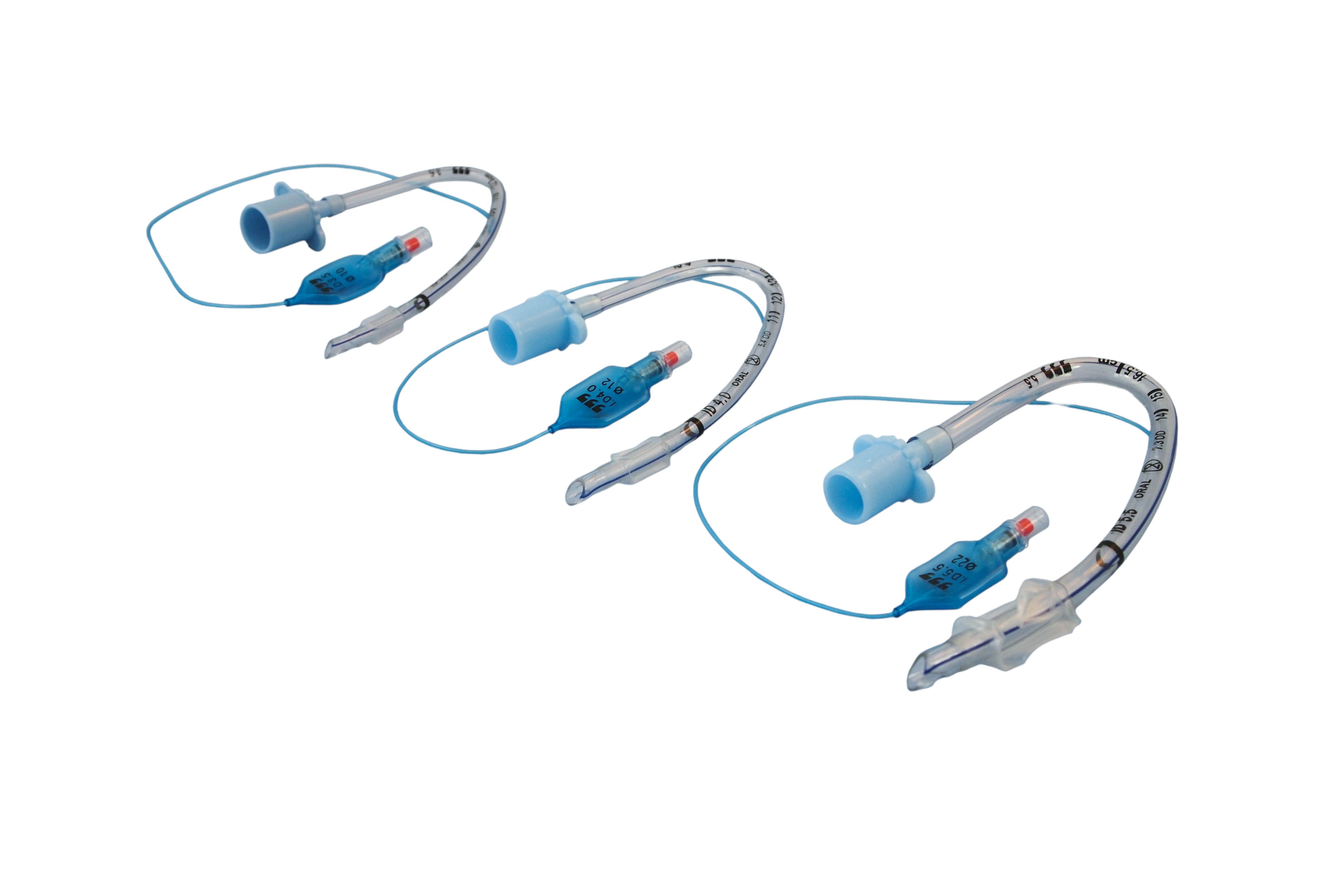 Endotrachealtuben Magill, mit Cuff, "vorgeformt" Produktbild