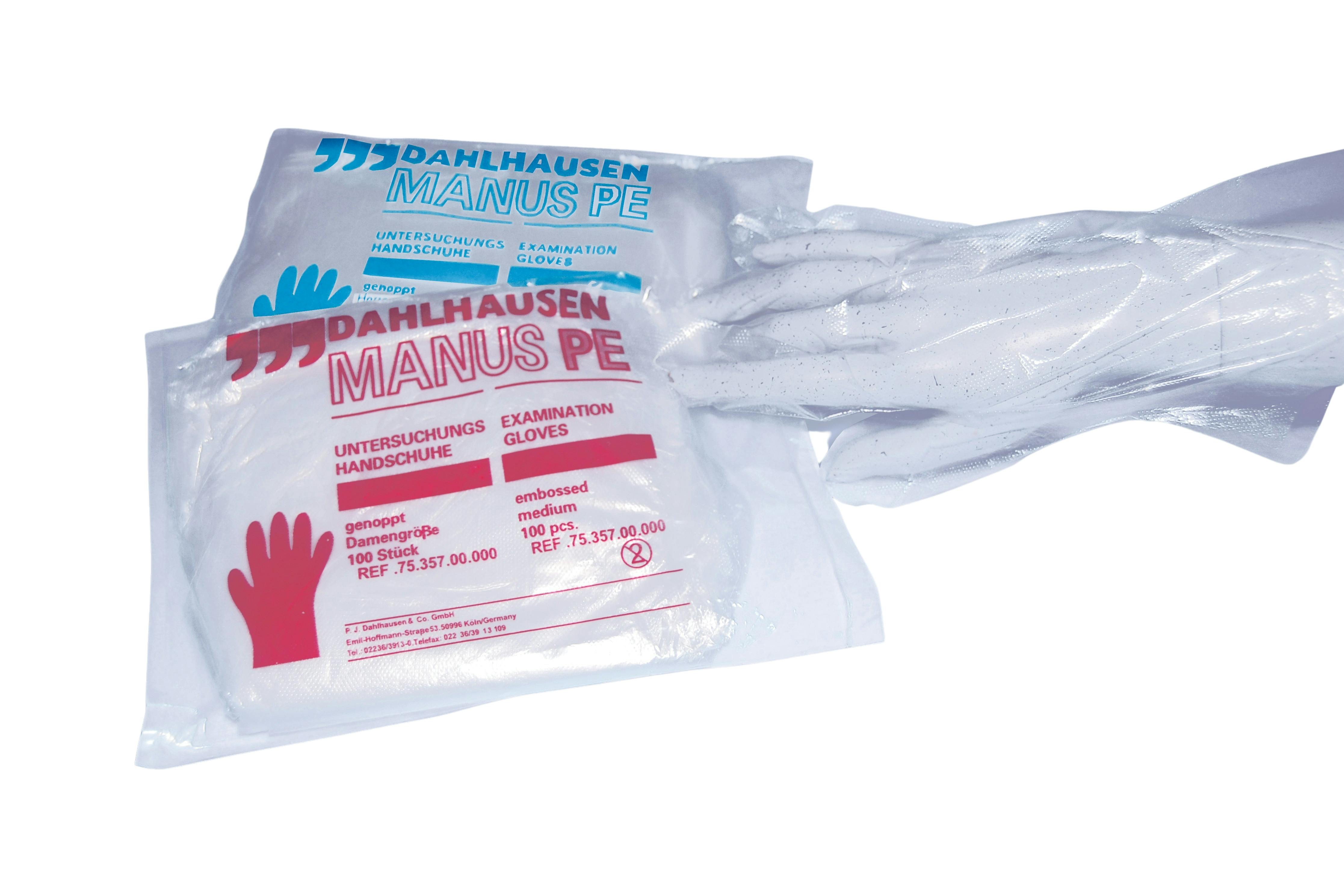PE-Einmal-Untersuchungshandschuhe, Polybeutel Produktbild