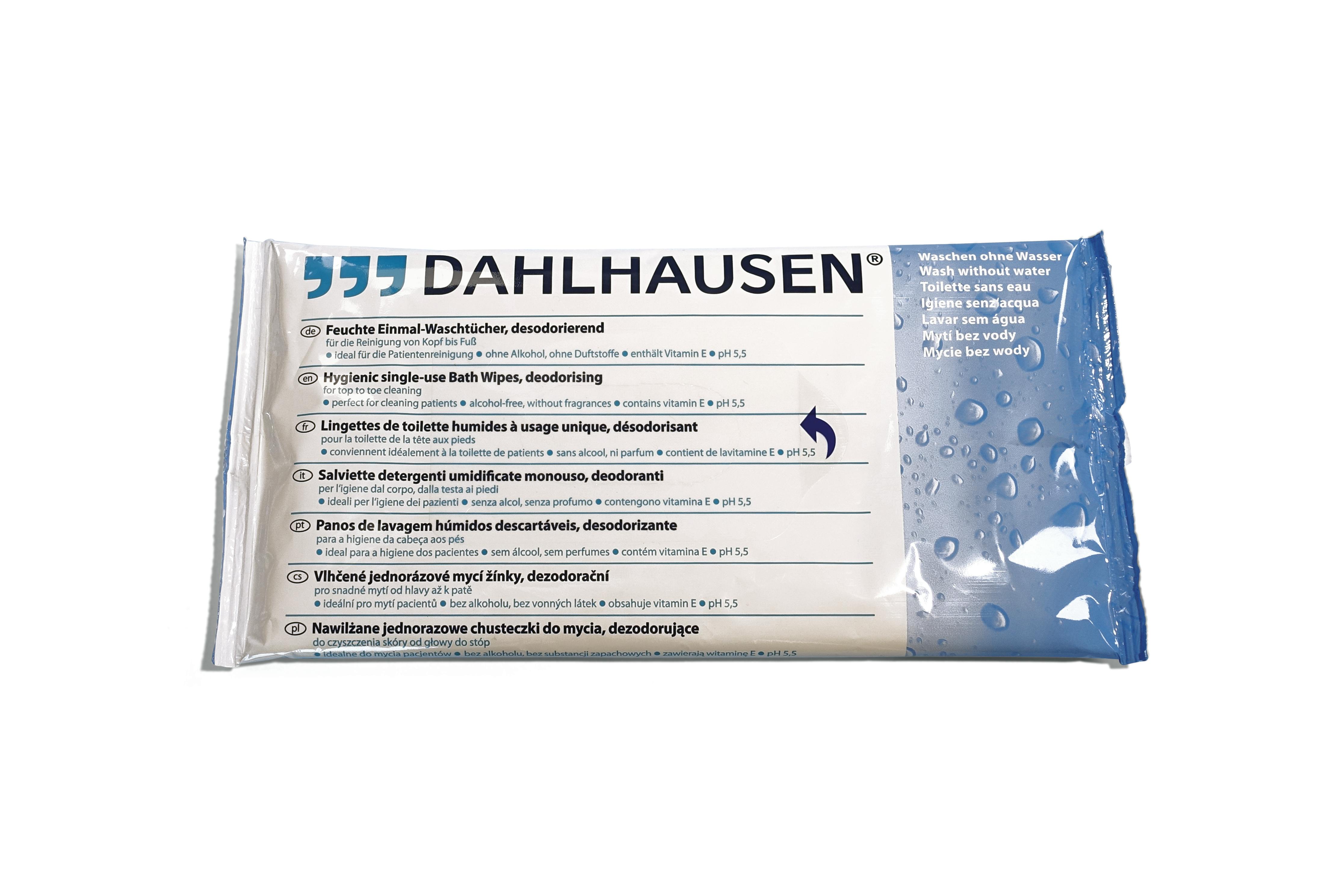 Einmal-Waschtücher, feucht (desodorierend) Produktbild