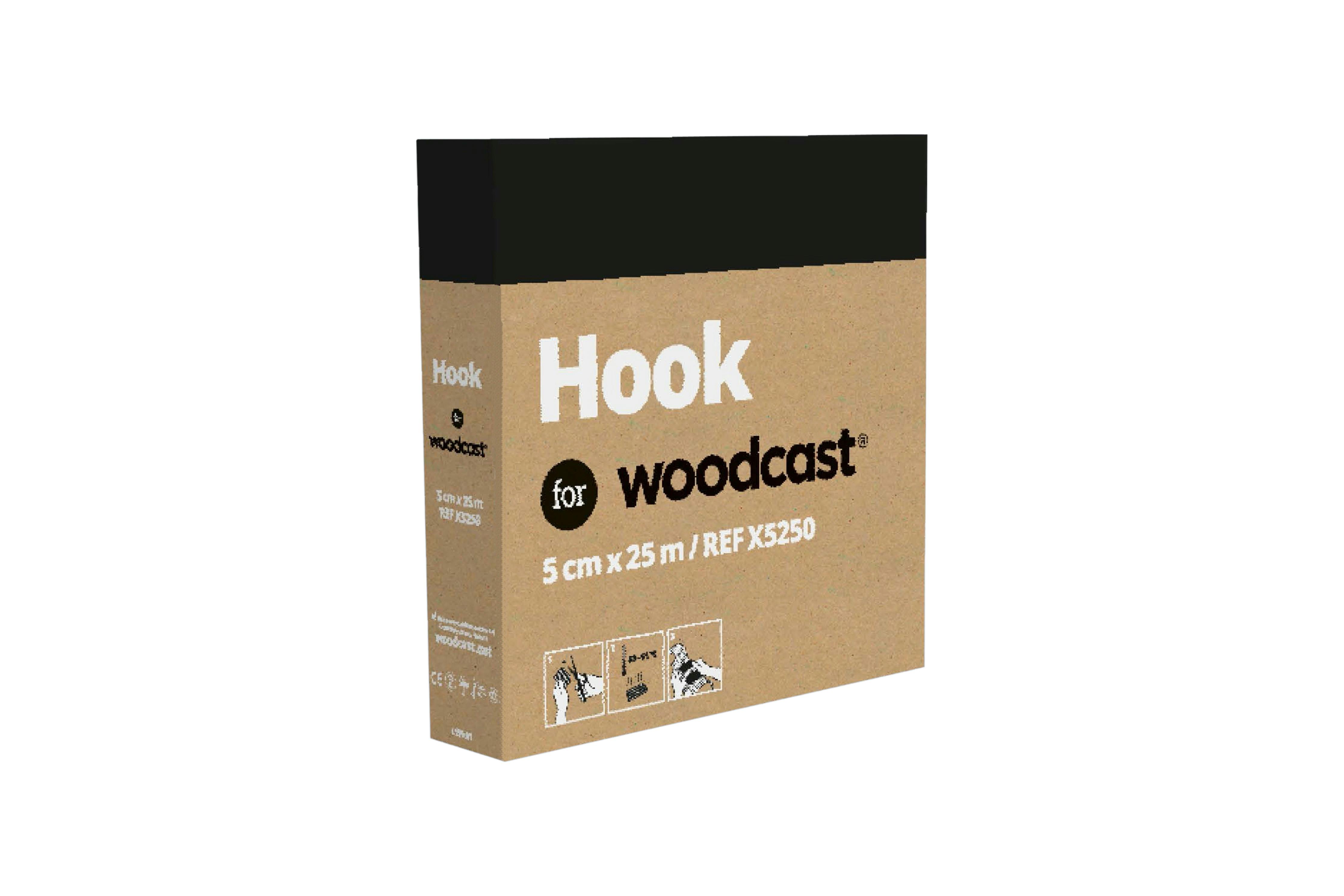 Woodcast® Klett, Hakenband selbstklebend Produktbild