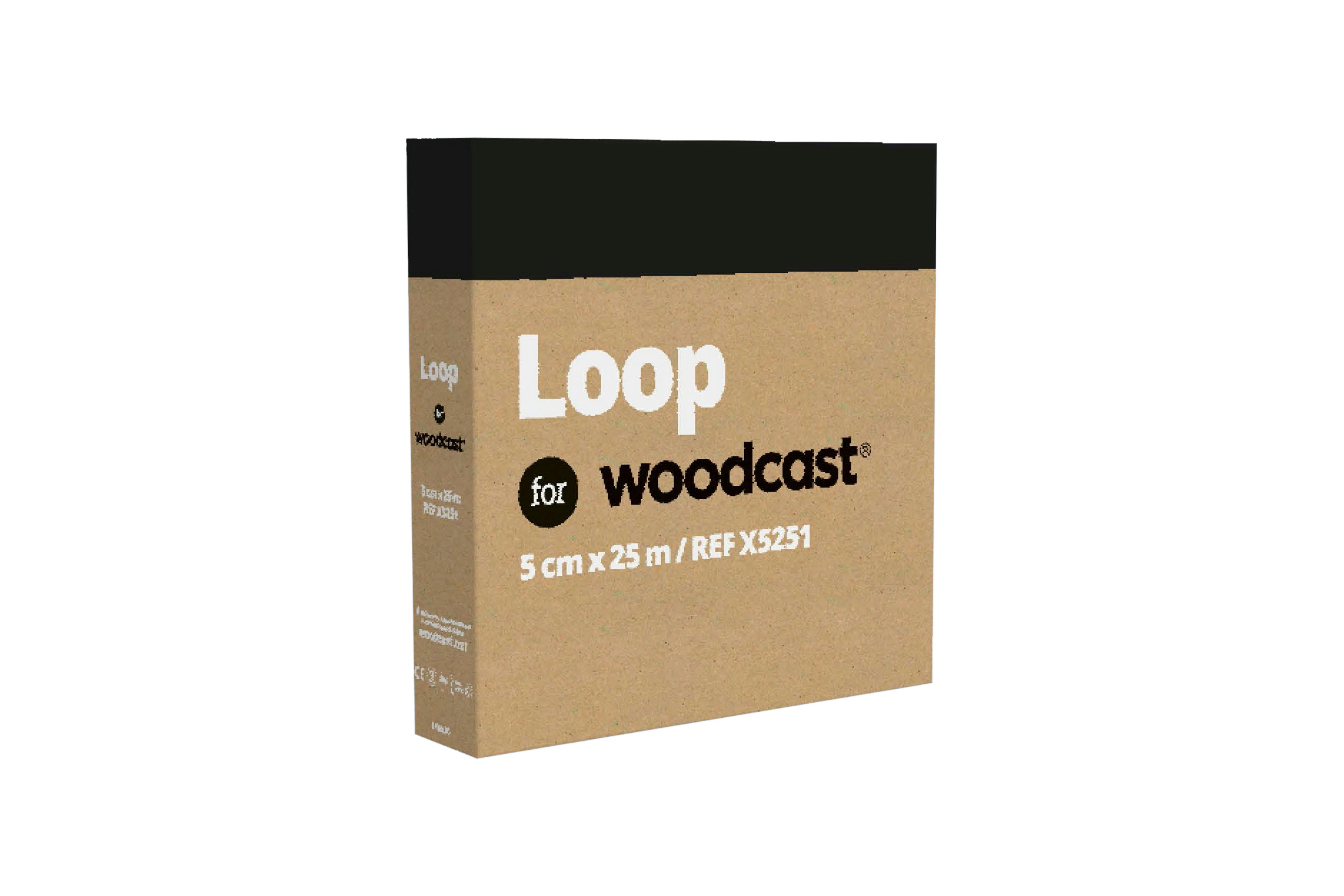Woodcast® Klett, Schlaufenband Produktbild