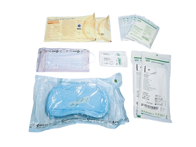 Thoraxdrainage-Anlage-Set "DUO" Produktbild Web Groß Detailbild 1 L
