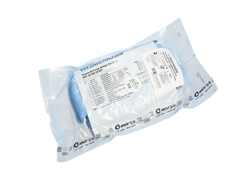 Thoraxdrainage-Anlage-Set "Klinik" Produktbild Web Groß Detailbild 2 L