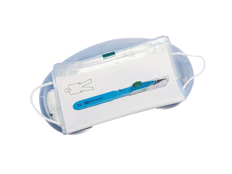Thoraxdrainage-Anlage-Set "Klinik" Produktbild Web Groß Detailbild 1 L