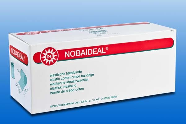 Noba Idealbinde - Textilelastische, schlingkantige und naturfarbene Kurzzugbinde Produktbild