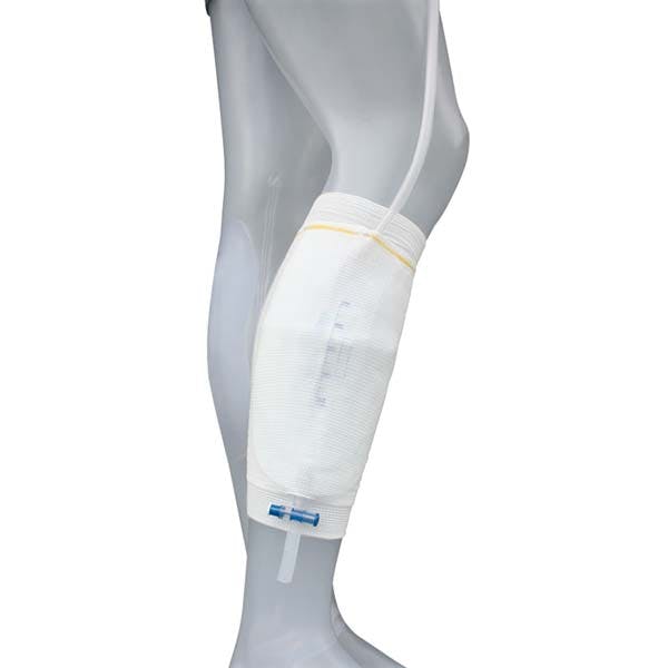 Beinbeutelfixierstrumpf mit integrierter Beinbeuteltasche - Aus weich geripptem Elasthan Produktbild Print Hauptbild L