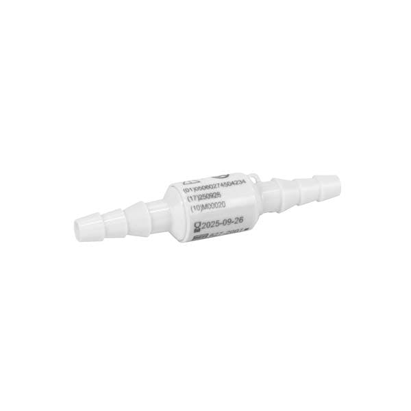 FireSafe Schlauchverbinder - für 6 mm-Schläuche, gerade, starr, weiß Produktbild