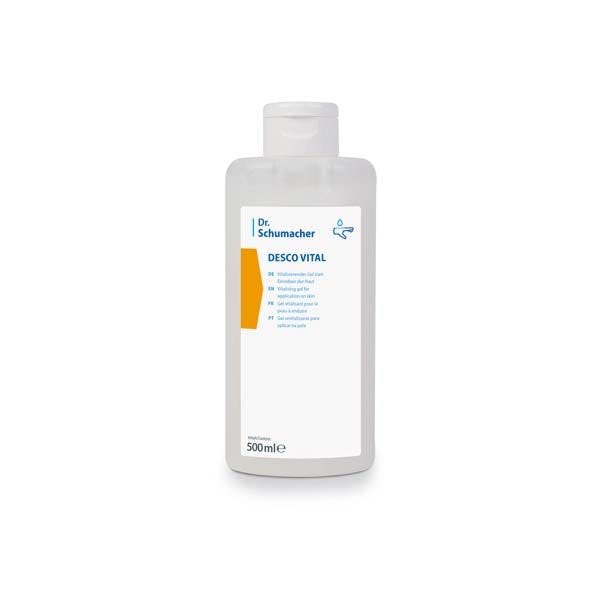 Desco Vital Hydro-Gel - Vitalisierendes Gel zum Einreiben der Haut, 500 ml Produktbild