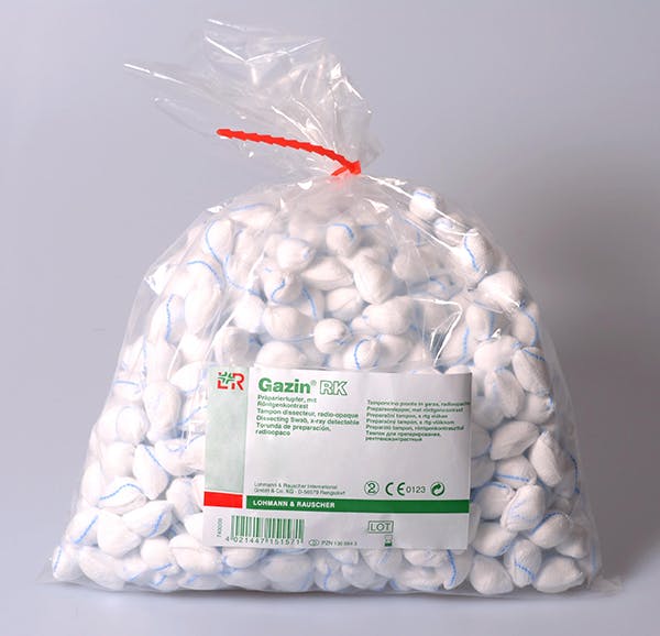 Gazin-Präpariertupfer Gr. 2 klein - 6 x 6 cm, 1000 Stück unsteril Produktbild Web Groß Detailbild 1 L