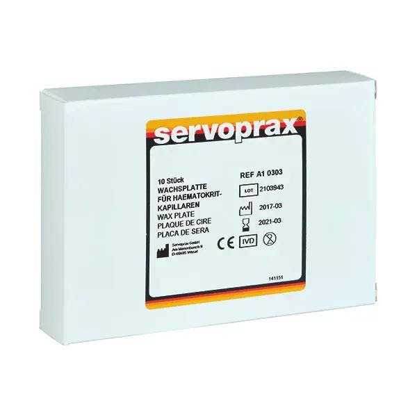 Hämatokrit-Wachsplatte 24 Felder Produktbild Web Groß Detailbild 1 L