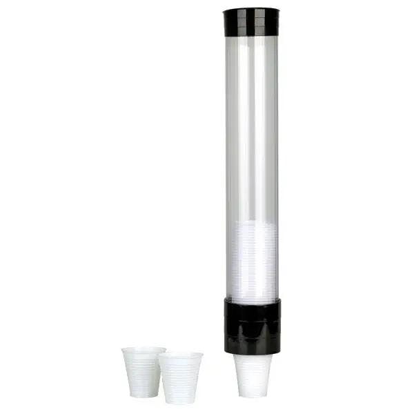 Becherspender aus Plexiglas zur Wandmontage Produktbild