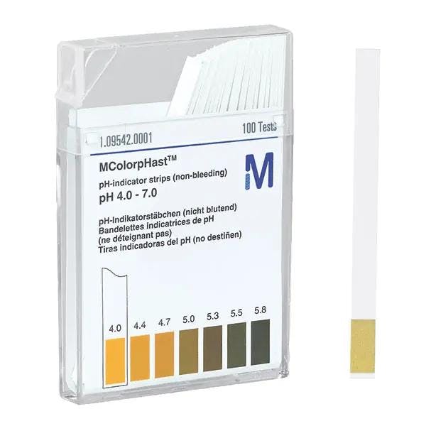 Spezial-Indikatorpapier Merck - pH-Teststreifen oder Papier auf der Rolle Produktbild
