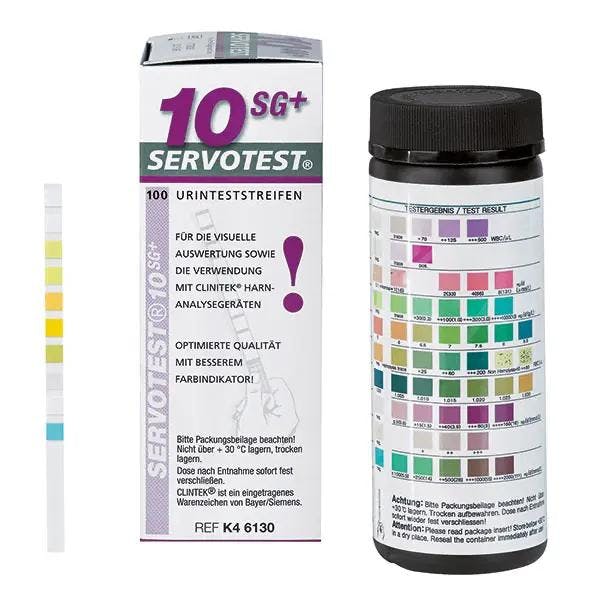 Urinteststreifen - umfangreiche Schnelltests mit klarer Ableseskala - 100 Stück Produktbild Web Groß Detailbild 2 L
