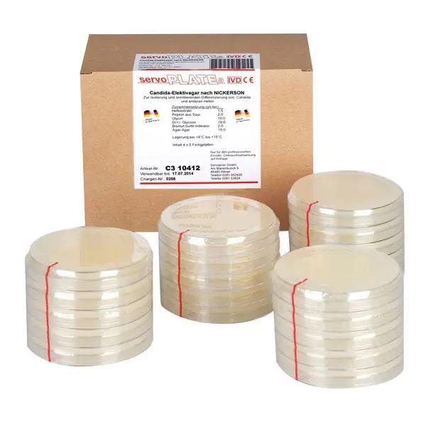 Nährböden - Müller Hinton Agar 4x5 Platten Produktbild