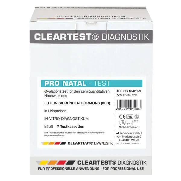 Cleartest Pro Natal Ovulationstest Produktbild
