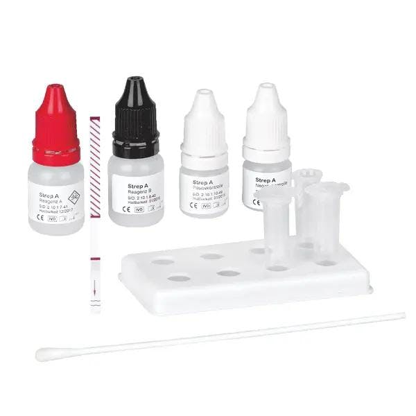 Cleartest Strep A Teststreifen für den Rachenabstrich Produktbild Web Groß Detailbild 1 L