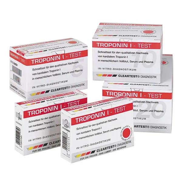 Cleartest Troponin I - Test zur sicheren Diagnose eines Herzinfarktes Produktbild Web Groß Detailbild 2 L