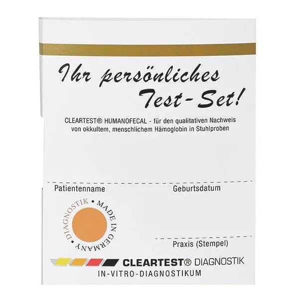 Cleartest Humanofecal - Darmkrebsvorsorge Test Produktbild Web Groß Detailbild 3 L