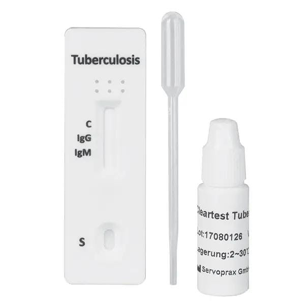 Cleartest Tuberkulose, Immunoassay-Schnelltest Produktbild Web Groß Detailbild 1 L