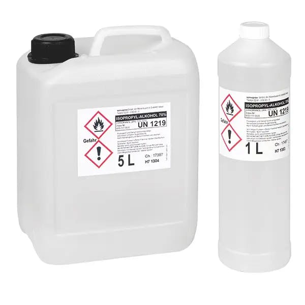 Isopropyl-Alkohol 70% - Oberflächendesinfektion, antimikrobiell, 1 Liter Produktbild Web Groß Detailbild 2 L