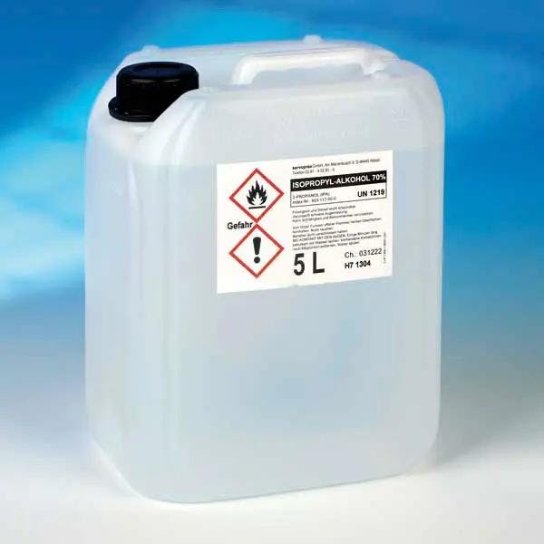 Isopropyl-Alkohol 70 % - Reinigung, Desinfektion, stark gegen Mikroorganismen Produktbild Web Groß Detailbild 2 L
