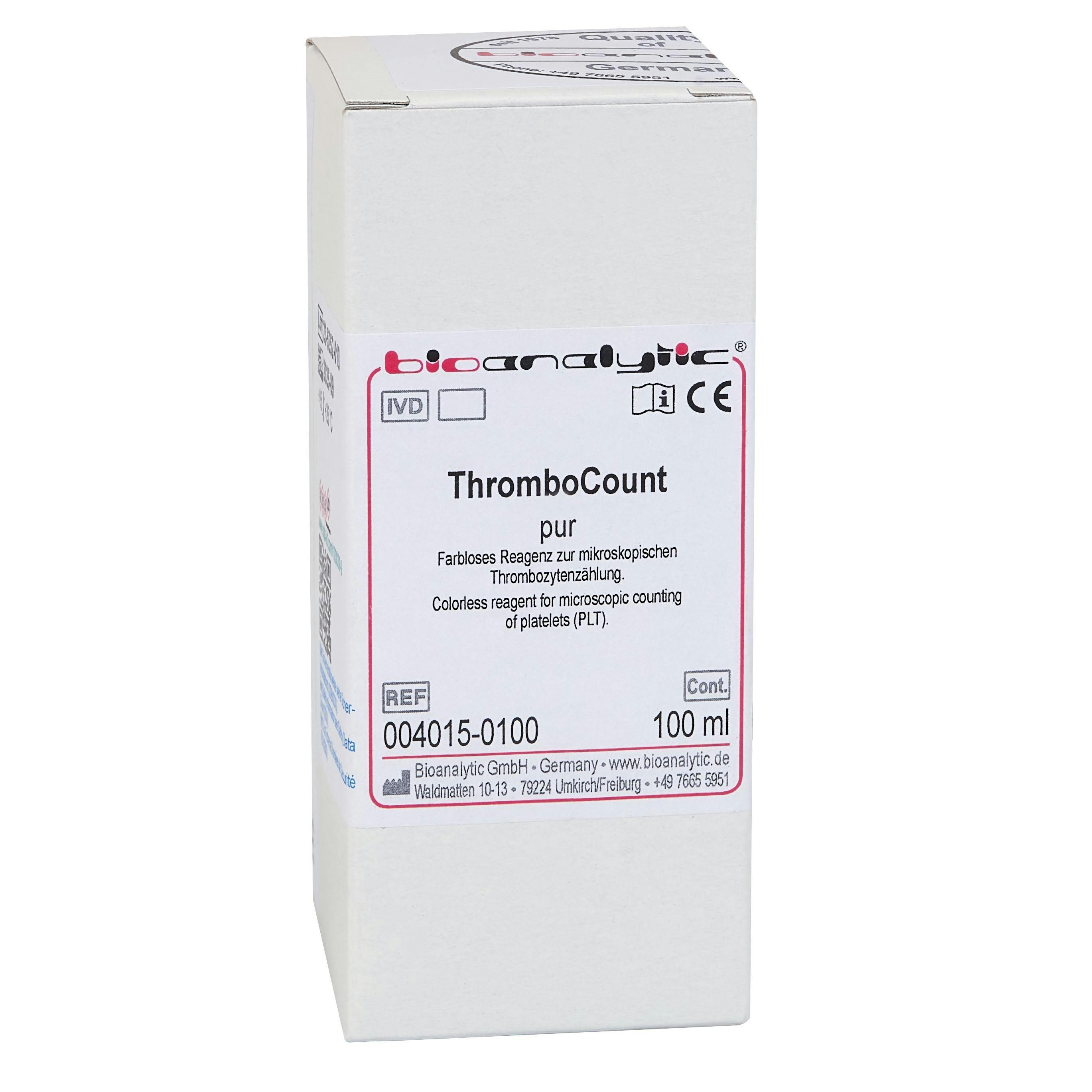 Thrombo-Count Pur - Farbloses Reagenz für die mikroskopische Thrombozytenzählung Produktbild Web Groß Detailbild 1 L