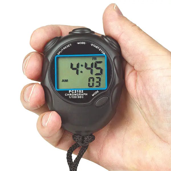 Stop-Watch Stoppuhr mit Batterie Produktbild Print Hauptbild L