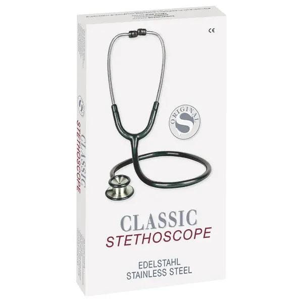 Doppelkopf-Stethoskop Edelstahl - Modell Classic für Erwachsene und Säuglinge Produktbild Web Groß Detailbild 1 L