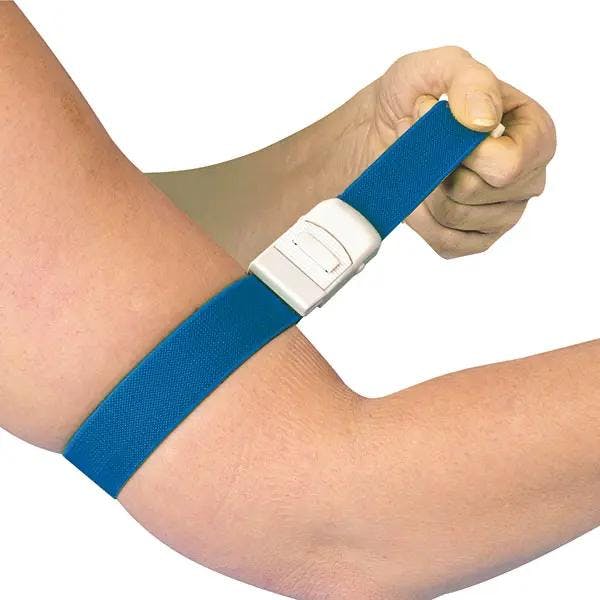 Venenstauer - Stauband mit Kunststoffverschluss zur Blutentnahme oder Infusion Produktbild Web Groß Detailbild 1 L