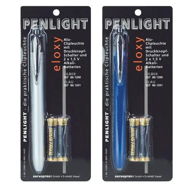 Penlight Eloxy - Aluminium Taschenlampenstift inkl. Hochleistungsbatterien Produktbild