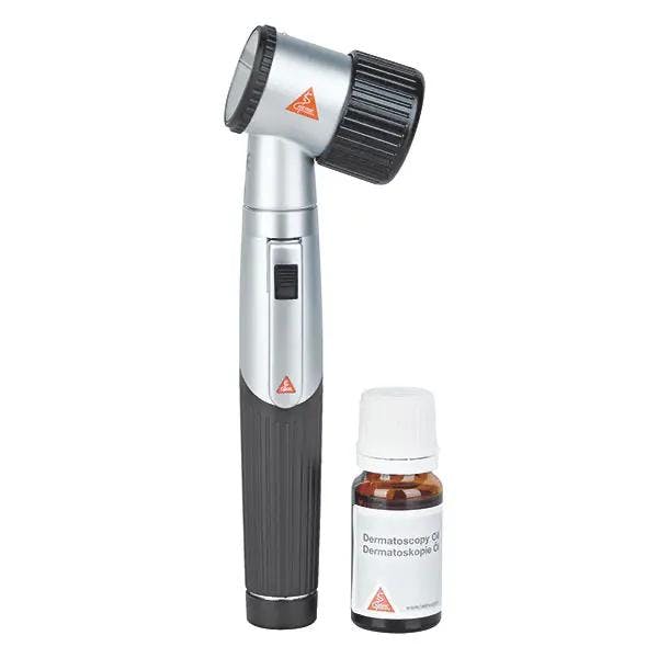 HEINE mini 3000 Dermatoskop wahlweise mit 2,5V XHL oder langlebiger LED-Beleuchtung Produktbild
