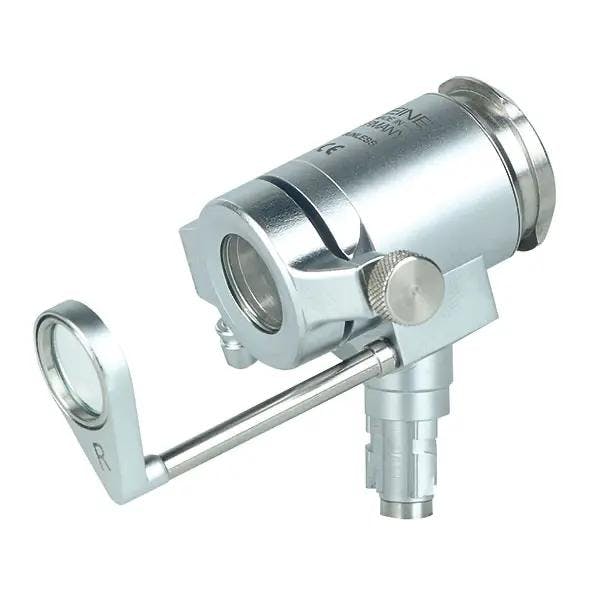 HEINE Kopfstück für UNISPEC Einmalgebrauchstuben - integrierter Fiberglas Ringbeleuchtung Produktbild Web Groß Detailbild 1 L