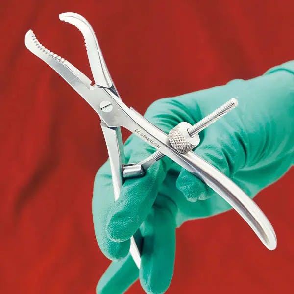 Knochenhaltezange - Selbstzentrierend, chirurgisches Instrument für Tierärzte Produktbild