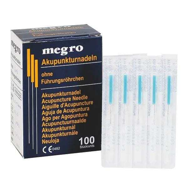 Akupunkturnadeln Plastikgriff Produktbild