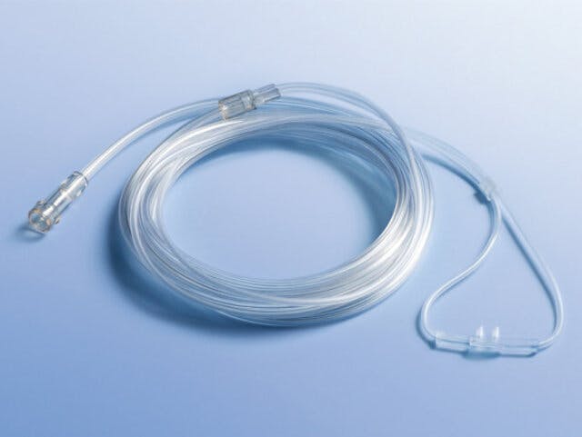 Sauerstoffbrille für Erwachsene - Gerade, Mit Sicherheitsverbindungsschlauch 210 cm Produktbild