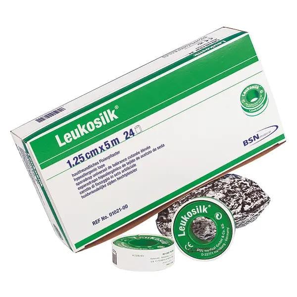 Leukosilk - Rollenpflaster aus Kunstseide Produktbild