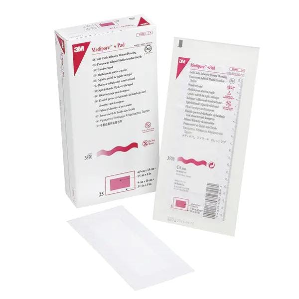 Medipore + Pad 3M - Steriler Fertigverband mit Wundauflage Produktbild Print Hauptbild L