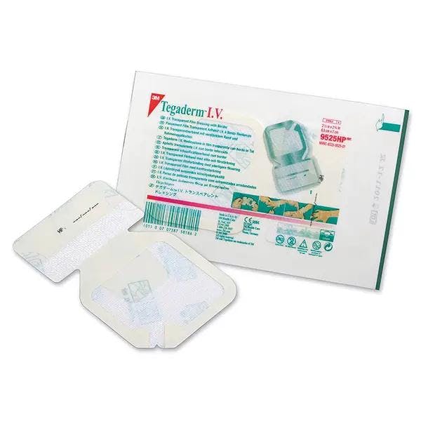 Tegaderm I.V. - Transparenter Filmverband mit Applikationsrahmen Produktbild