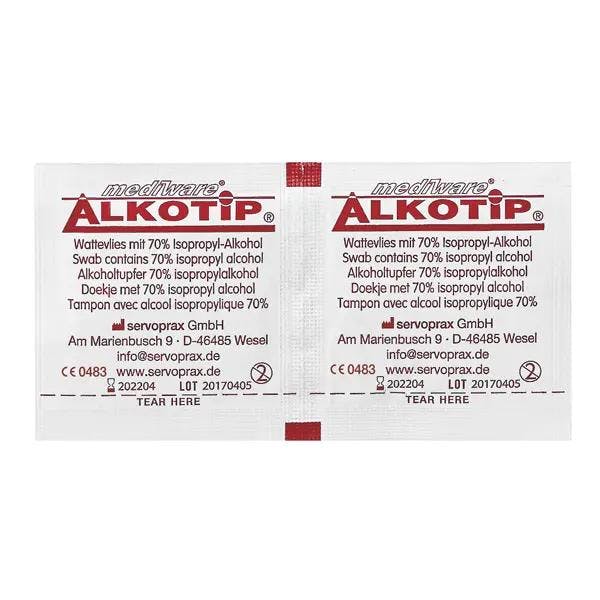 Alkotip ECO-Standard Alkoholtupfer Produktbild Web Groß Detailbild 2 L