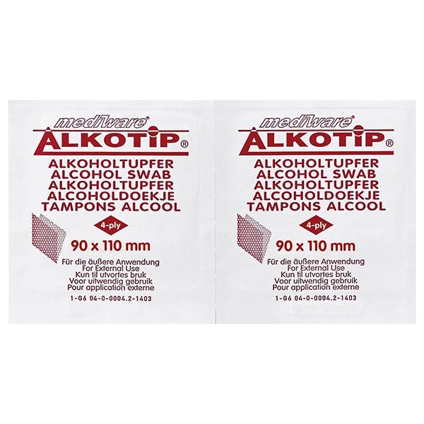 Alkotip Alkoholtupfer large Produktbild Web Groß Detailbild 2 L