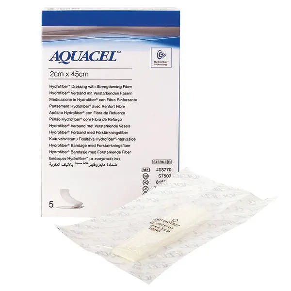 Aquacel HYDROsorption Tamponade Convatec - sterile Wundauflage 2 x 45 cm Produktbild