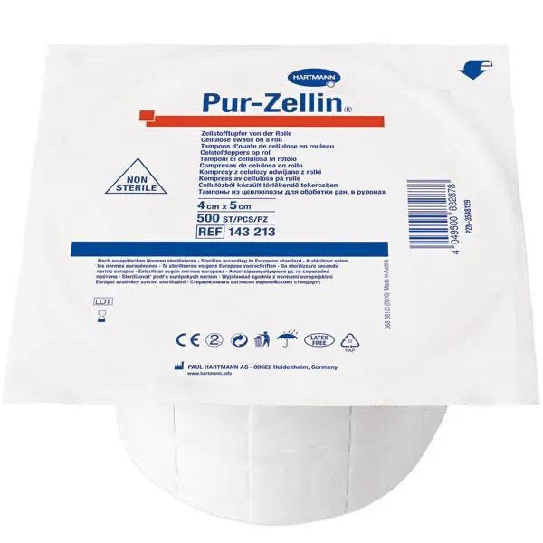 Pur Zellin - Zellstofftupfer von der Rolle, steril/unsteril Produktbild Web Groß Detailbild 1 L